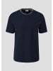 s.Oliver T-Shirt kurzarm in Blau