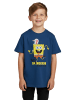 SpongeBob Spongebob Schwammkopf T-Shirt Gary Shirt Oberteil kurzärmlig in blau