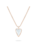 LIEBESKIND BERLIN Halskette Glass Heart in roségold