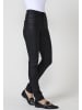 KOROSHI Schmale bedruckte Damenhose in SCHWARZ