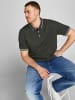 Jack & Jones + Fit Polo Shirt JJEPAULOS Sommer Hemd Pique in Dunkelgrau