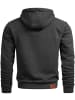 Alessandro Salvarini Hoodie Alessandro Salvarini Herren Hoodie AS294 in Dunkelgrau