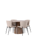 ebuy24 Beige 120 x 120 cm