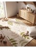 Beliani Kinderteppich DARMA in Beige/Grün/Rosa - (W) 160 x (L) 230 cm