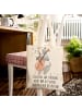 Mr. & Mrs. Panda Tragetasche Cello Herz mit Spruch in Creme