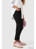 Montana Skinny Fit Jeans für Damen in schwarz