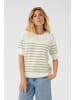 Cream Strickpullover CRVillea Straight fit in Eggnog Tea Stripe