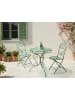 Beliani 3-tlg Bistro Set ALBINIA in Grün