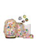 Ergobag ergobag pack Schulrucksack-Set Flower PowBär