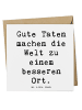 Mr. & Mrs. Panda Klappkarte Spruch Freundlichkeiten verbreiten m... in Weiß