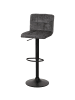 MCW 2er-Set Barhocker G87, Dunkelgrau