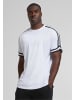 Urban Classics Mesh-T-Shirts in white