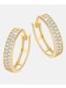Diamant L'éternel Ohrringe aus 375 Gelbgold