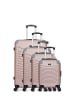 WAVE PARIS 4 tlg. Kofferset CONGO-M in Rosa (95L/64L/37L/26L)