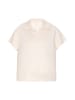 Sidona Women Plus Size Top in Beige