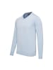 Cappuccino Italia Pullover Salerno in Blau