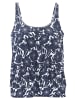 Sunseeker Tankini-Top in marine-bedruckt