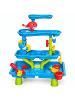 relaxdays Wasserspieltisch "4 Etagen" in Bunt - (B)58 x (H)82 x (T)58 cm