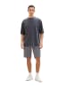 Tom Tailor Chino Cargo Shorts Kurze Twill Hose in Grau