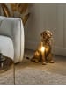 Beliani Tischleuchten MARLEY in Gold/Messing - (W) 26 x (H) 49 x (L) 34 cm