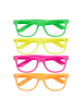 relaxdays 12x Partybrille in Bunt