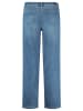 SAMOON Hose Jeans lang in Bleached Blue Denim