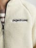 Jack & Jones Teddyfell Jacke in Moonbeam
