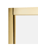 Beliani Duschkabine ONELLI in Gold - (W) 90 x (H) 190 x (L) 90 cm
