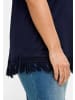sheego T-Shirt in tiefblau