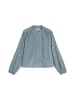 Marc O'Polo Samtbluse loose in slate blue