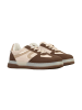 Poti Pati Supermodische Low-Top-Sneaker mit Schnürung Braun