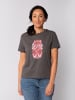 wat? Apparel T-Shirt Ballettschuhe in Grau