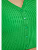 Swirly Damen Cropped Cardigan in GRÜN
