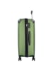 travelite City M 4-Rollen Trolley 68 cm grün