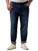 Men Plus Jeanshose in dark blue denim