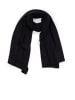 CASH-MERE.CH Bio Schal gross in Schwarz