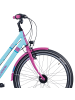 S'COOL Kinderfahrrad -  chiX twin 24 Zoll 21-Gang - Ocean/Pink