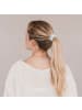Claide Scrunchie Malie  in  Weiß, Blau