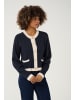 CULTURE Strickjacke CUaio Classic fit in Dress Blues Solid