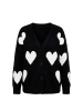 Ulla Popken Strickjacke in schwarz