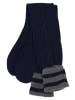 Lusana Kniestrümpfe L8995R-652 in marine