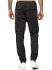 Tazzio Cargohose "A300" - Regular Fit - in Schwarz