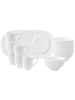 Villeroy & Boch 18-tlg. Frühstücks-Set Royal in Weiß in weiß
