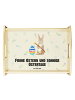 Mr. & Mrs. Panda Deko Tablett Hase Eier Malen mit Spruch in Blumig