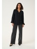 Kaffe Langarm-Bluse KAmathilde Loose fit in Black Deep