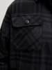 JACK & JONES PLUS Overshirt in Black Beauty