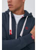 !SOLID Kapuzensweatjacke SDBennZip Kapuzenjacke in Blau