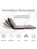 COSTWAY Bodensofa 3 in 1 in Grau