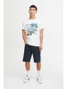 BLEND Jeansshorts Denim in Blau
