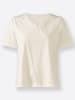 WITT WEIDEN Kurzarmshirt in ecru